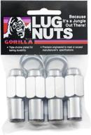 🦍 gorilla automotive 75197xlb extra long duplex mag lug nuts - optimal for 9/16" thread size logo