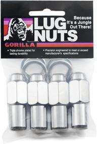 img 1 attached to 🦍 Gorilla Automotive 75197XLB Extra Long Duplex Mag Lug Nuts - Optimal for 9/16" Thread Size