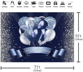 img 2 attached to Aperturee Birthday Photography Background Decoration Camera & Photo and Video