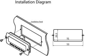 img 1 attached to Эффективный тестер свинцово-кислотных аккумуляторов NOYITO - 12V до 60V 🔋 ЖК-цифровой монитор емкости для автомобилей - Универсальный детектор количества электричества в автомобиле