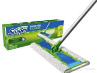 img 1 attached to 🧹 Swiffer Sweeper 2-in-1 Mops: Ultimate Floor Cleaning Kit with 20 Piece Set, Dry and Wet Multi Surface Cleaning, Includes 1 Mop + 19 Refills review by Joel Singh