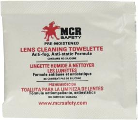 img 4 attached to 🧻 MCR Safety LCT Lens Cleaning Towelette - 100 Wipes, Anti-Fog and Anti-Static