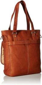 img 3 attached to Piel Leather Laptop Carry All Chocolate Laptop Accessories for Bags, Cases & Sleeves