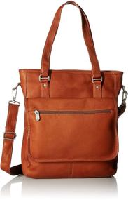 img 4 attached to Piel Leather Laptop Carry All Chocolate Laptop Accessories for Bags, Cases & Sleeves