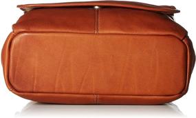 img 1 attached to Piel Leather Laptop Carry All Chocolate Laptop Accessories for Bags, Cases & Sleeves