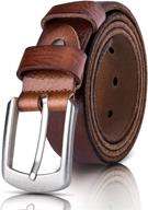 genuine leather single buckle: miromiho's stylish and durable accessory logo