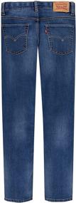 img 3 attached to Levi's Boys' 502 Performance Regular Taper Fit Jeans