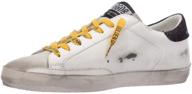 golden goose superstar leather quarter logo