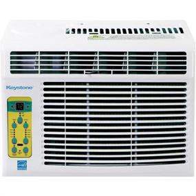 img 4 attached to 🌬️ Keystone 6,000 BTU Window Mounted Air Conditioner with Follow Me LCD Remote Control - Ideal for Rooms up to 250 Sq. Ft