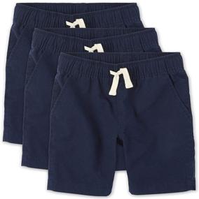 img 4 attached to 🩳 Comfortable Boys' Pull On Jogger Shorts for Active Kids by The Children's Place