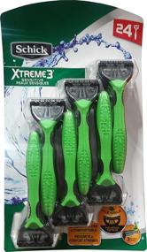 img 1 attached to 🪒 Бритва Schick Xtreme 3 Blade Sensitive с витамином Е и алоэ (упаковка из 24 штук)