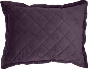 img 1 attached to Accents Quilted Boudoir Decorative Amethyst