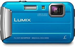 img 2 attached to 📷 Panasonic Lumix DMC-TS25 16.1 MP Tough Digital Camera: Ultimate Blue Adventure Companion with 8x Intelligent Zoom