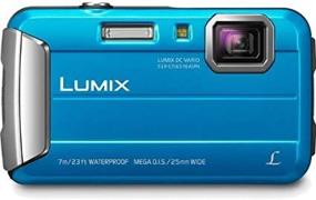 img 3 attached to 📷 Panasonic Lumix DMC-TS25 16,1 МП Обтекаемая цифровая камера: Надежный синий спутник для приключений с 8-кратным интеллектуальным зумом