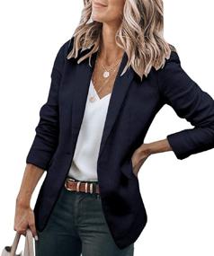 img 4 attached to Cicy Bell Womens Jackets Outerwear Women's Clothing and Suiting & Blazers