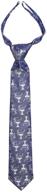 👔 pre-knotted navy blue communion tie with 14 inch length and chalice emblem for boys logo