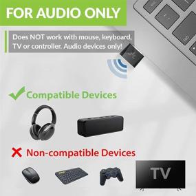 img 2 attached to Avantree DG80 USB Audio Transmitter: Connect Bluetooth Headphones to PS5, PS4, 🎧 Switch, PC, with aptX Low Latency Support. Wireless Audio Adapter, No Driver Installation Needed.
