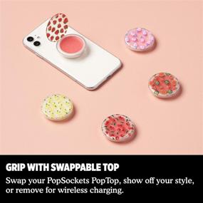 img 2 attached to PopSockets PopGrip Lips Swappable Strawberry - Поддерживающая рукоятка PopSockets сменная губы Клубничка