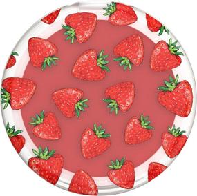 img 3 attached to PopSockets PopGrip Lips Swappable Strawberry - Поддерживающая рукоятка PopSockets сменная губы Клубничка