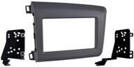 📻 in-dash receiver kit: metra 95-7881g double din radio for 2012-up honda civics logo