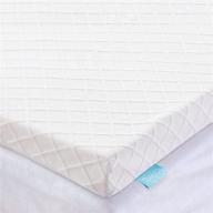 🛏️ recci 3 inch twin memory foam mattress topper: pressure-relieving solution for back pain relief, removable & washable cover, certipur-us certified - twin size logo