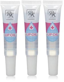 img 4 attached to 💋 Ultimate Lip Hydration: Ruby Kisses Clear Hydrating Lip Oil (3 PACK)