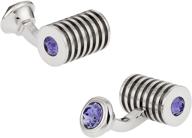 💎 cuff daddy tanzanite swarovski cufflinks presentation: elevate your style with exquisite sparkle! логотип