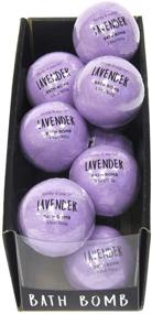 img 4 attached to Body & Earth Lavender Bath Bombs Gift Set - Handmade 3.5 🛀 oz Natural Essential Oils, Perfect Birthday Gift Idea for Men, Women & Family