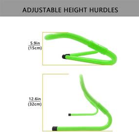 img 3 attached to 🏃 FYGAIN Speed Agility Training Set: Boost Your Soccer and Football Skills with Resistance Parachute, Agility Ladder, Hurdles, and More!