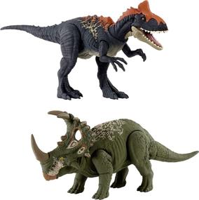 img 2 attached to Jurassic World Strike Dinosaur Triceratops