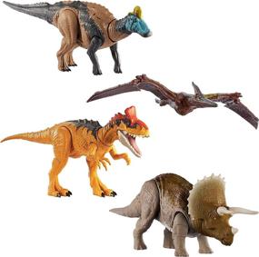 img 3 attached to Jurassic World Strike Dinosaur Triceratops