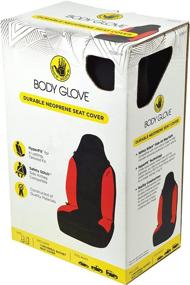 img 3 attached to 🚗 Enhance Your Car's Style and Comfort with Bell Automotive's Red Body Glove Hyper-Fit Seat Cover