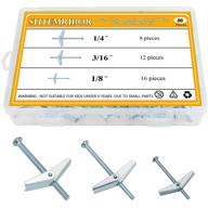 🔨 sutemribor 16-inch toggle hanging drywall fasteners: secure and convenient solutions for hanging anything! logo