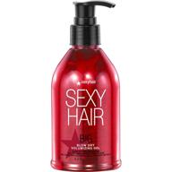 💁 enhance volume & control with sexyhair big blow dry volumizing gel, long-lasting hold for all hair types, resists humidity for up to 72 hours logo