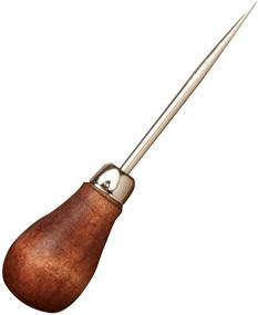 img 2 attached to 📚 Lineco Heavy Duty Book Binding Awl with Fine Point and Wooden Ball Handle - Ideal for Projects (870-821)