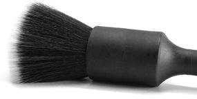 img 1 attached to 🧹 Maxshine Ever So Soft (ESS) Detailing Brush: 9" Handle, 1.77" Bristles