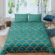 mermaid bedding breathable bedspread comforter logo