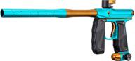 🔫 empire mini gs paintball gun - dust aqua/dust orange w/ 2 piece barrel (17391): a game-changer in precision and style logo