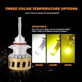 img 2 attached to Auxbeam Headlight Adjustable Temperature Conversion