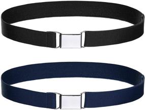 img 4 attached to 👦 Stylish and Practical Toddler Boys' Adjustable Buckle Belt: Must-Have Accessory