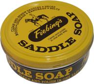 fiebings yellow saddle soap oz logo