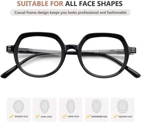 img 1 attached to Eyekepper Vintage 4 Pack Reading Glasses