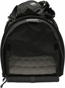 img 2 attached to 🐾 Optimized: SturdiBag XL Flexible Height Pet Carrier with Dividers for Dual Pets