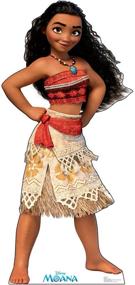 img 4 attached to 🎥 Disney's Moana Life Size Cardboard Cutout Standup - Authentic Movie Characters for an Immersive Display