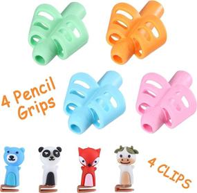 img 3 attached to Improve Kids Handwriting with Mr. Pen Pencil Grips - 4 Pack