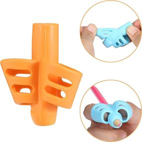 img 1 attached to Improve Kids Handwriting with Mr. Pen Pencil Grips - 4 Pack