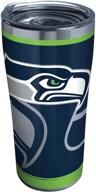 🏈 tervis triple insulated 20oz stainless steel seattle seahawks tumbler cup - keeps drinks hot and cold logo