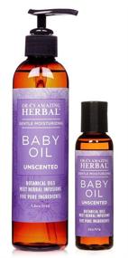 img 1 attached to 👶 Organic Baby Oil, Sensitive Skin Baby Massage Oil, Gentle Baby Hair Oil, Calendula-Infused Baby Oil, Soothing Cradle Cap Oil, Nourishing Baby Scalp Oil, Organic Jojoba Infant Massage Oil, Baby Acne Treatment Oil, Fragrance-Free Baby Oil Solution, OAHerbal Baby Care