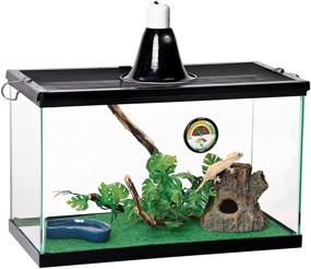 img 4 attached to Zilla Basic Tropical Reptile Starter Kit: Ideal 10 Gallon Terrarium for Juvenile Tropical Pets