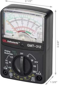 img 1 attached to 🔌 Gardner Bender GMT-312 Analog Multimeter, 5 Function / 12 Range, 300V AC/DC, Voltage & Current, Resistance, Continuity & Batteries , Black